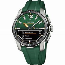 Festina f23000/2 connected smartwatch groen