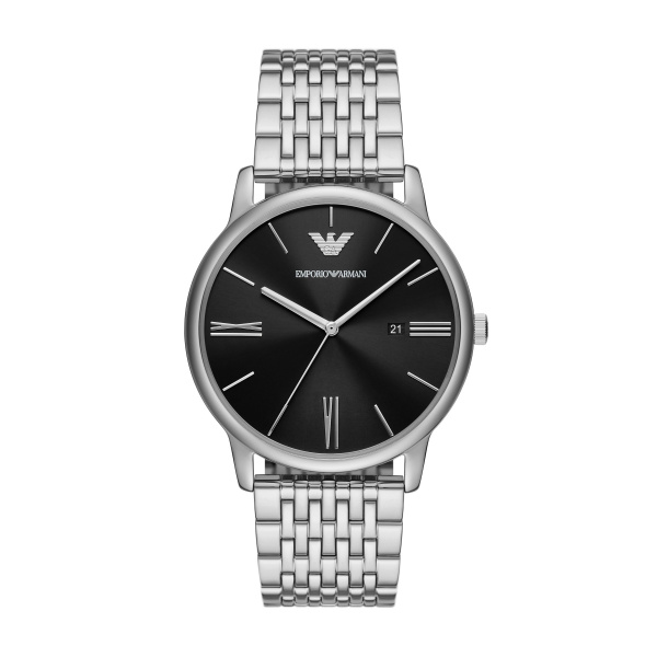 Dit zilverkleurige Emporio Armani Heren Horloge - AR11600 heeft een stijlvolle en moderne uitstraling, met een roestvrijstalen band en kast. Het horloge beschikt over een zwarte wijzerplaat en datumweergave. Draag dit horloge dagelijks voor een chique uitstraling of combineer het met een formele outfit voor een zakelijke look. Een veelzijdig accessoire dat elke outfit compleet maakt.