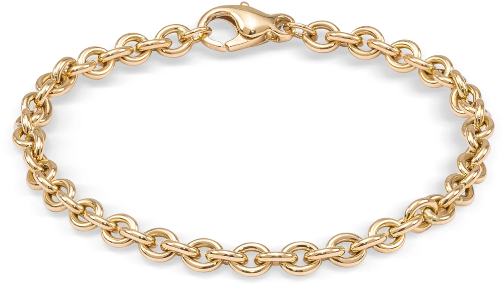 De geelgouden armband van Monzario is niet zomaar een sieraad; het is een meesterwerk van vakmanschap en elegantie. Handgemaakt met zorgvuldige precisie, straalt deze armband een tijdloze schoonheid uit die de tand des tijds zal doorstaan. De gourmet schakels, met hun verfijnde details, voegen een subtiele glans toe aan elke pols. Elk onderdeel van deze armband is doordrenkt met het vakmanschap en de passie van Monzario, waardoor het niet alleen een accessoire is, maar een symbool van verfijning en stijl. Met zijn glinsterende geelgouden tint is deze armband niet alleen een lust voor het oog, maar ook een statement van luxe en klasse.