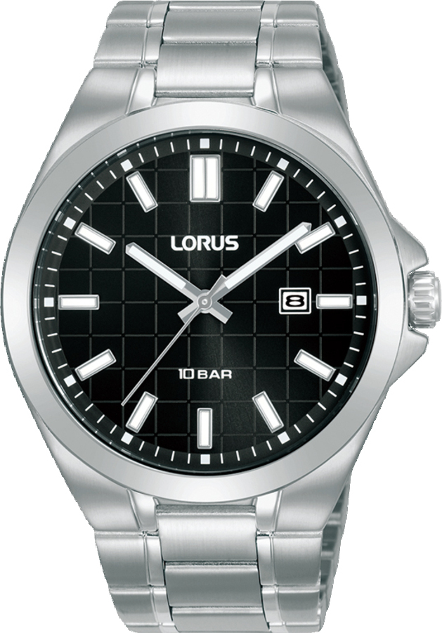 Dit is een herenhorloge van het merk Lorus. Het is een analoog horloge gemaakt van staal. De diameter van de kast is 42 mm en de kast is 11 mm dik.
De verdere specificaties van het horloge zijn als volgt:
Kastvorm: rond
Kastkleur: zilverkleurig
Kastmateriaal: staal
Bandbreedte: 20 mm
Bandlengte: 257 mm
Sluiting: vouwsluiting met drukker
Wijzerplaatkleur: zwart
Glassoort: hardlex mineraal glas
Waterdichtheid: 10 ATM
Techniek: quartz