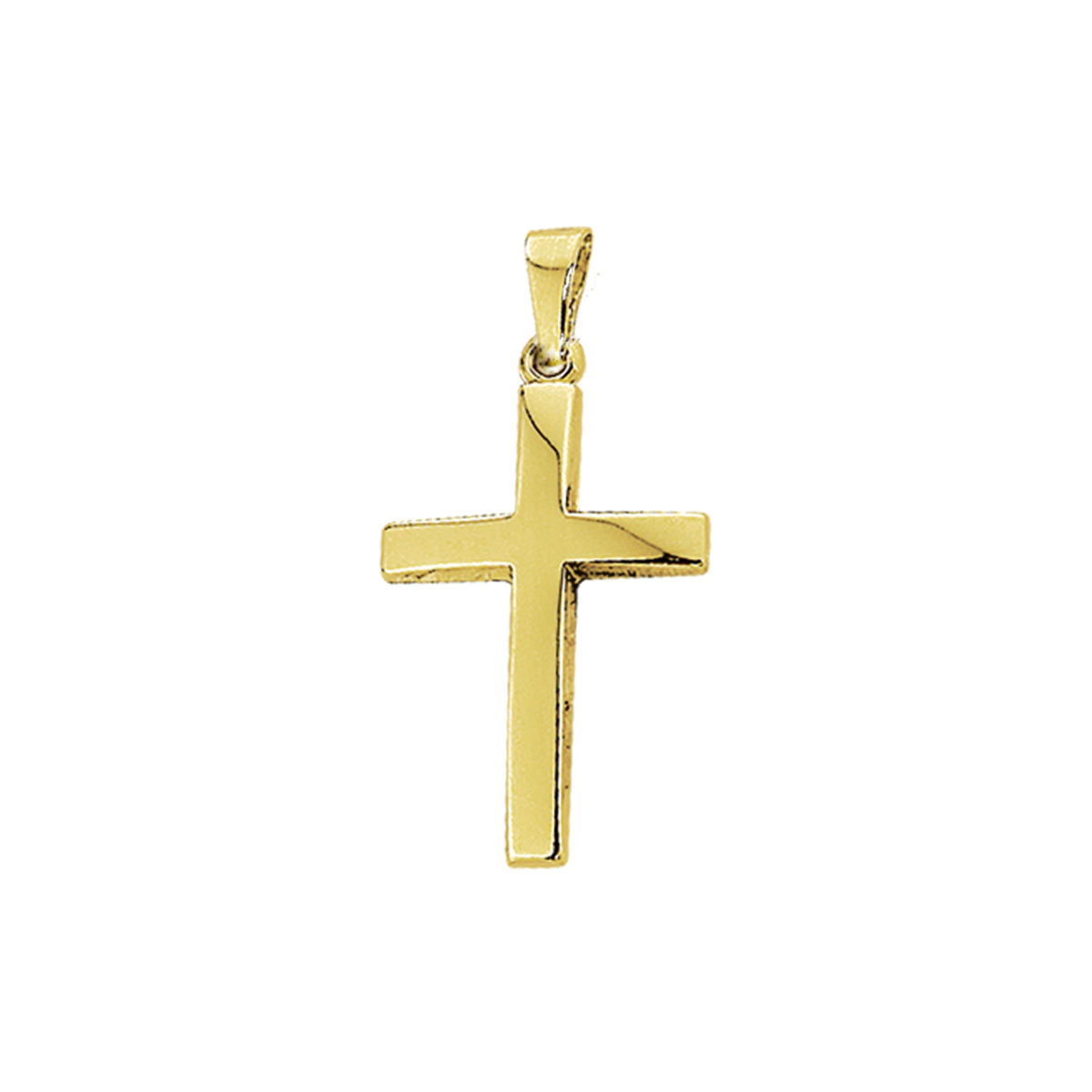 Beschrijving: Geelgouden hanger met een kruis. 
Uniekenummer serie: 29728
Verpakt per: 1
Doelgroep: unisex
Breedte: 14 mm
Hoogte: 23.5 mm
