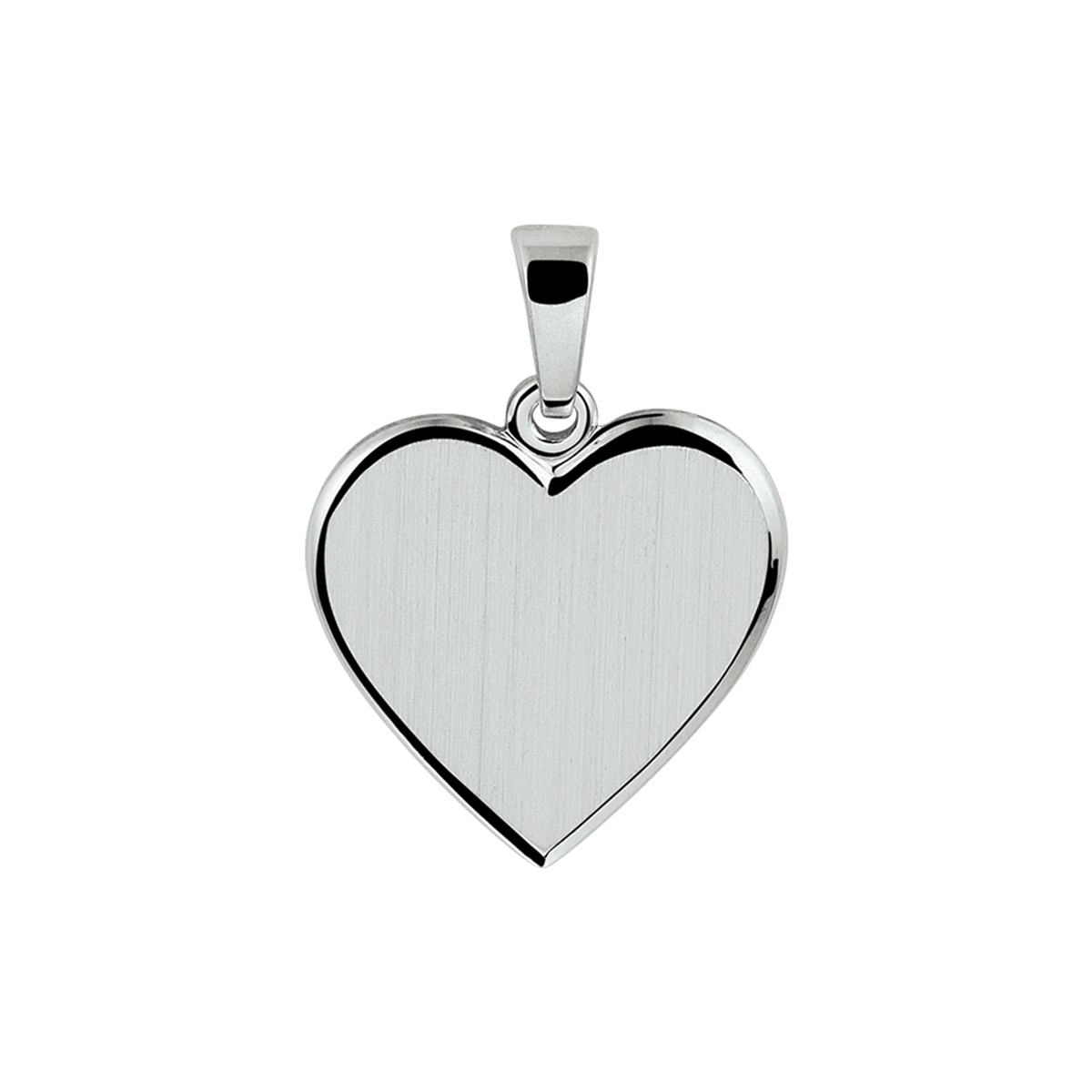 Gerhodineerd zillveren graveerhanger in de vorm van een hartje met een afmeting van 15.5x15.5mm. Een perfect kado voor je geliefde of dierbare. Gegarandeerd dat ze het hart kan waarderen. Tip: Combineer de hanger met een collier uit onze collectie.