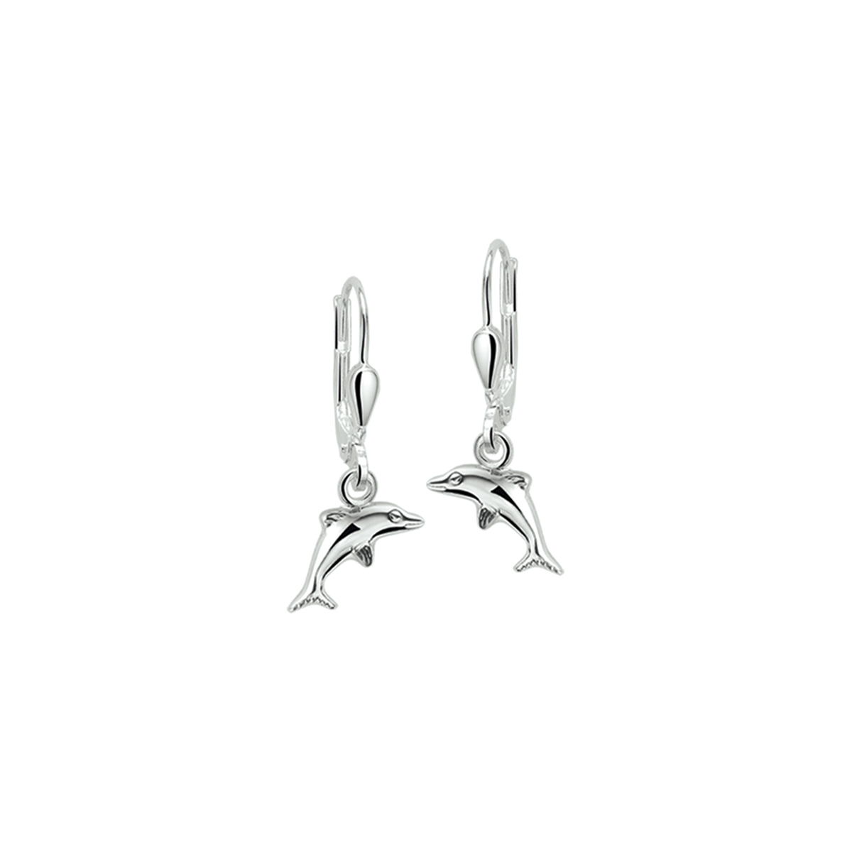 Deze prachtige zilveren oorhangers hebben een schattige dolfijn als hanger. De oorhangers zijn van hoge kwaliteit en zorgen voor een speelse toevoeging aan elke outfit. Draag ze met je haar los of in een staart om ze goed te laten opvallen. De oorhangers zijn perfect voor zowel casual als formele gelegenheden. Bestel ze nu en voeg een vleugje zee aan je look toe!