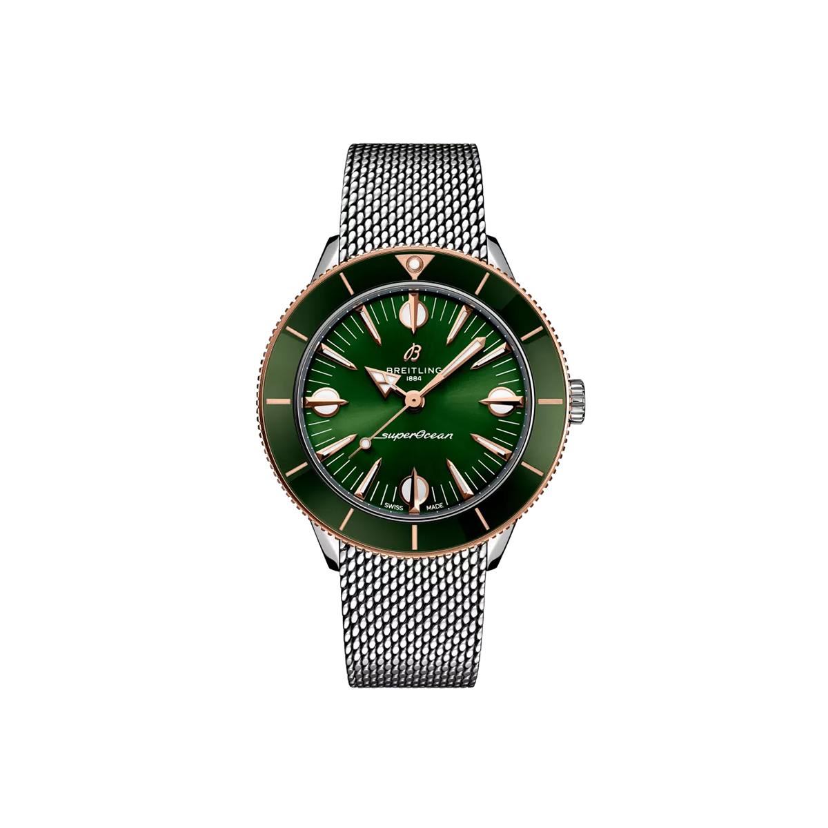 Dit Breitling horloge behoort tot de Breitling Superocean Heritage collectie. 
Referentienummer: U10340361L1A1
Caliber: Breitling 10

