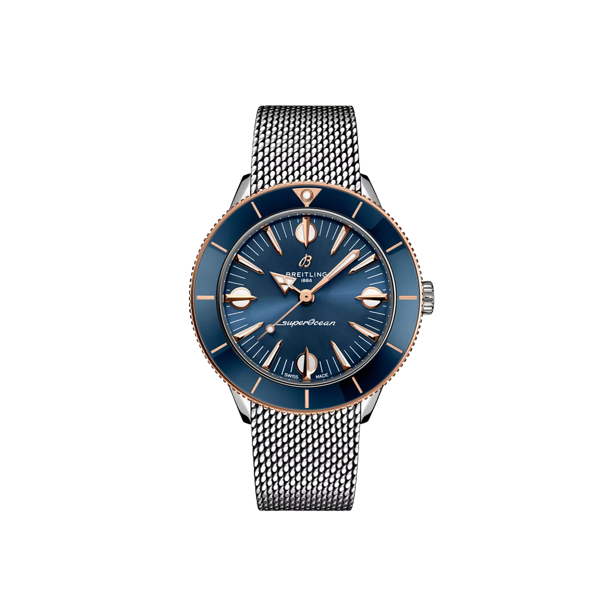 Dit Breitling horloge behoort tot de Breitling Superocean Heritage collectie. 
Referentienummer: U10340161C1A1
Caliber: Breitling 10

