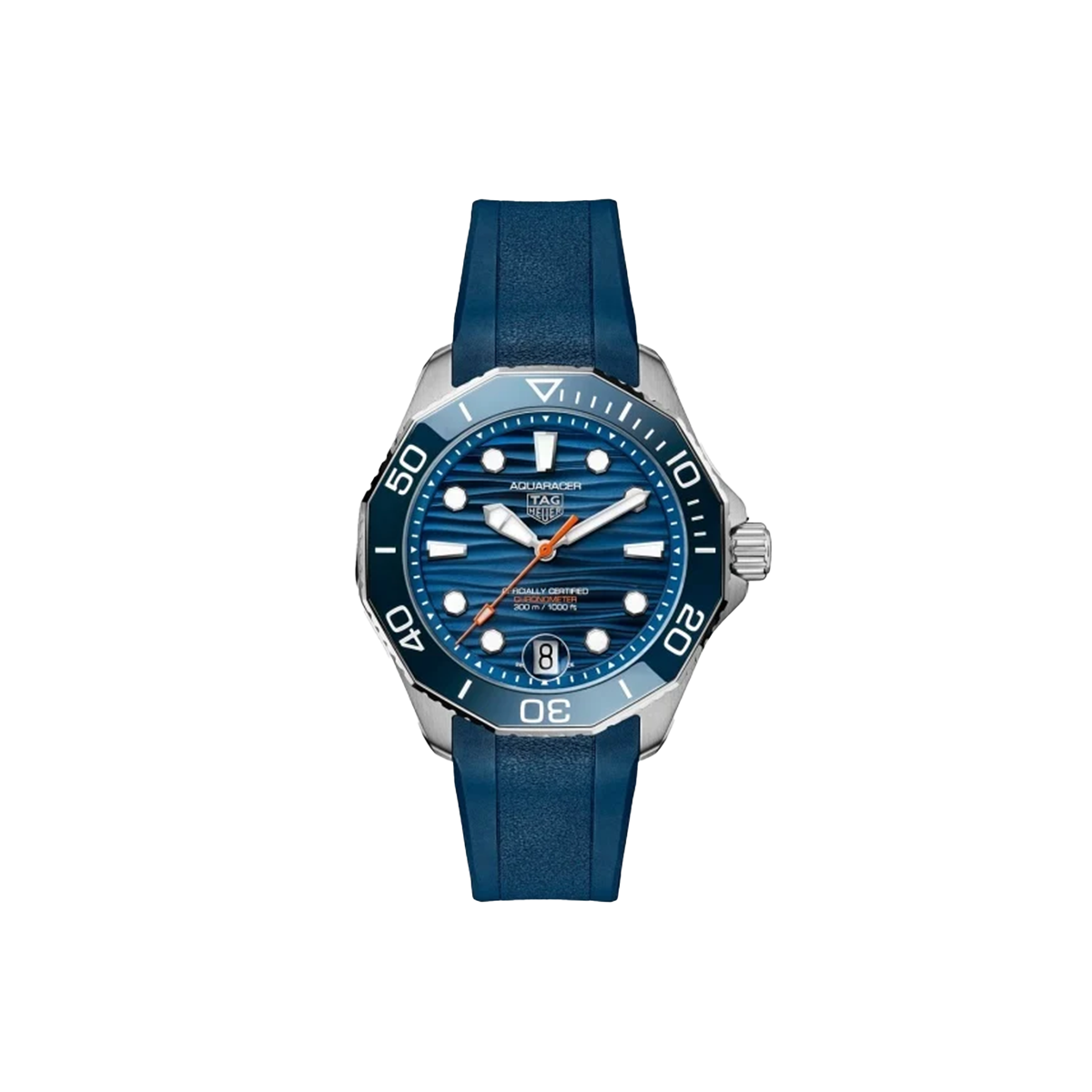 Dit TAG Heuer horloge behoort tot de TAG Heuer Aquaracer collectie. 
Referentienummer: WBP5111.FT6259
Caliber: TH31-00 COSC
