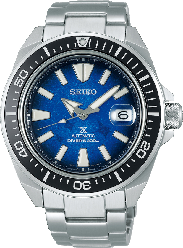 Dit herenhorloge is van het merk Seiko. Het is een analoog horloge gemaakt van staal. De diameter van de kast is 43.8 mm en de kast is 14.5 mm dik.
De verdere specificaties van het horloge zijn als volgt:
Glassoort: hardlex mineraal glas
Bandbreedte: 20
Kastmateriaal: staal
Waterdichtheid: 20 ATM
Techniek: automaat