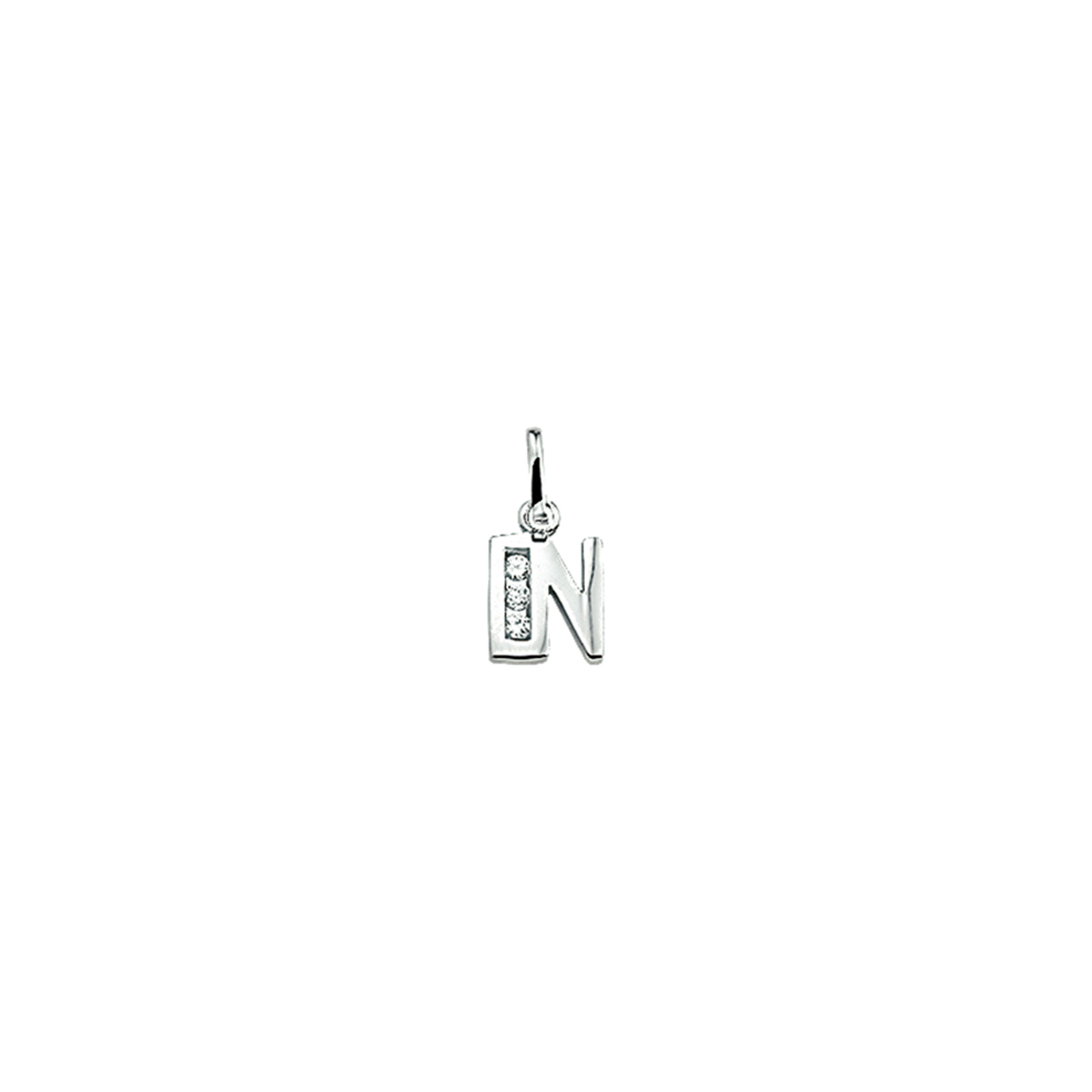 hanger letter n zirkonia 1323475