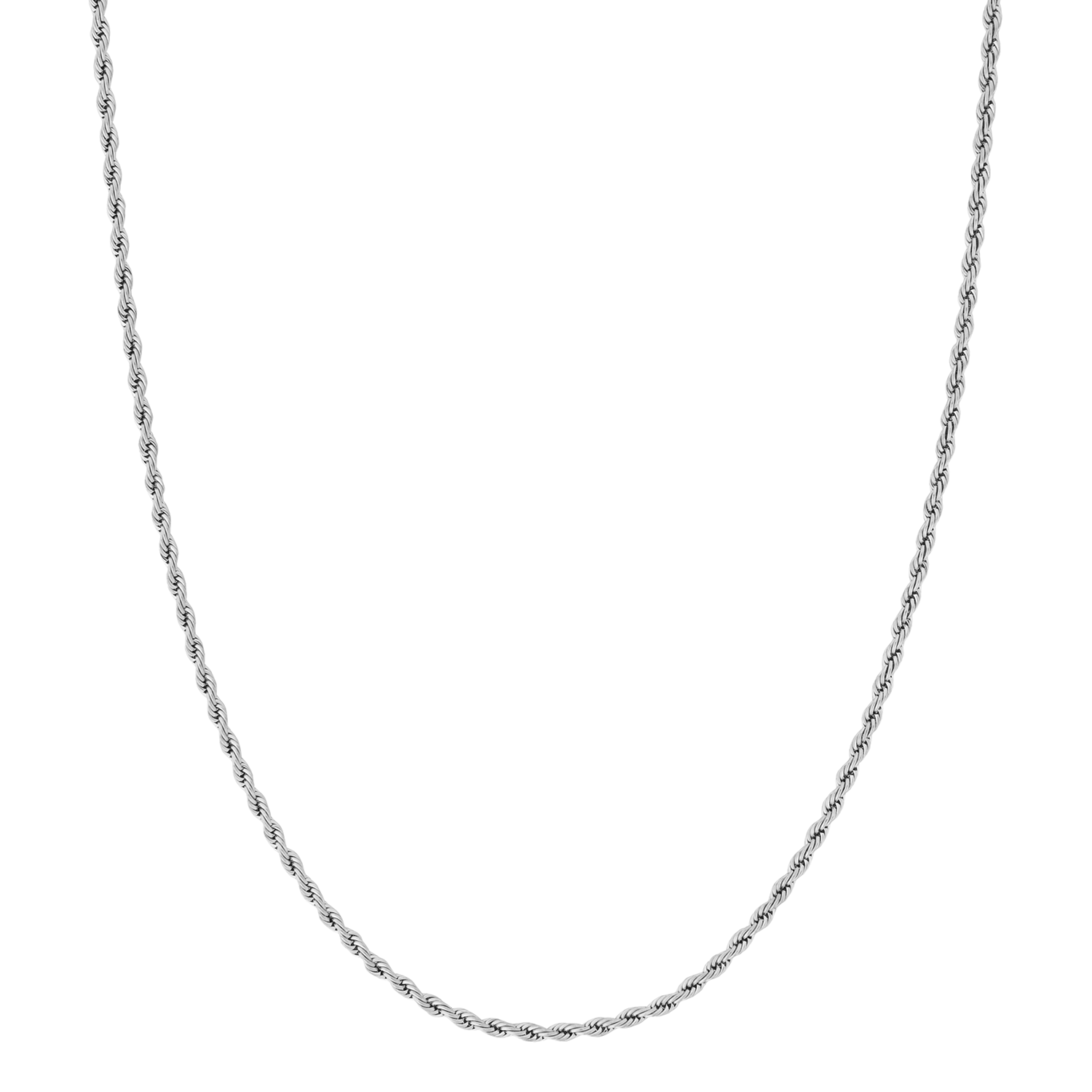 Necklace Rope 3mm Inox - (50+10cm)