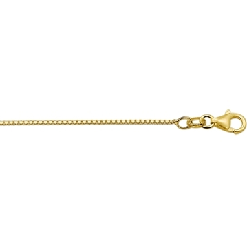 Geelgouden ven. collier 55Cm 1.1MM