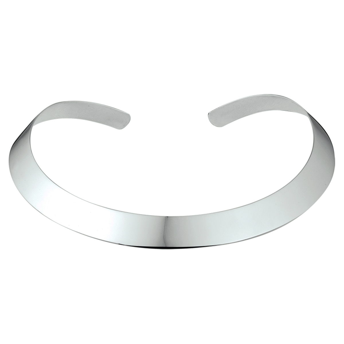 Beschrijving: Zilveren spang collier. 
Verpakt per: 1
Doelgroep: dames
Breedte: 15 mm