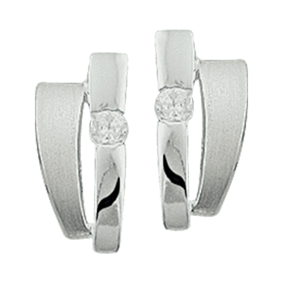 Gerhodineerd zilveren poli matte oorknoppen van 13.7x6.3mm uitgevoerd met schitterende solitair briljant geslepen zirkonia en stevige poussette sluiting. Tip: Combineer deze oorsieraden met bijpassende sieraden uit onze collectie en creeer zelf een fantastische set!.
Verpakt per: 1
Doelgroep: dames
Breedte: 6.5 mm
Hoogte: 13.5 mm
Zetting: solitaire (span zetting)