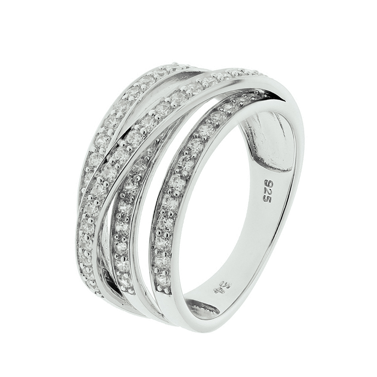 Beschrijving: Gerhodineerd zilveren ring met zirkonia.
Uniekenummer serie: 34576
Verpakt per: 1
Doelgroep: dames
Ringmaat: 18.50 mm (58)
Breedte: 8.5 mm
Zetting: entourage (rijzetting)