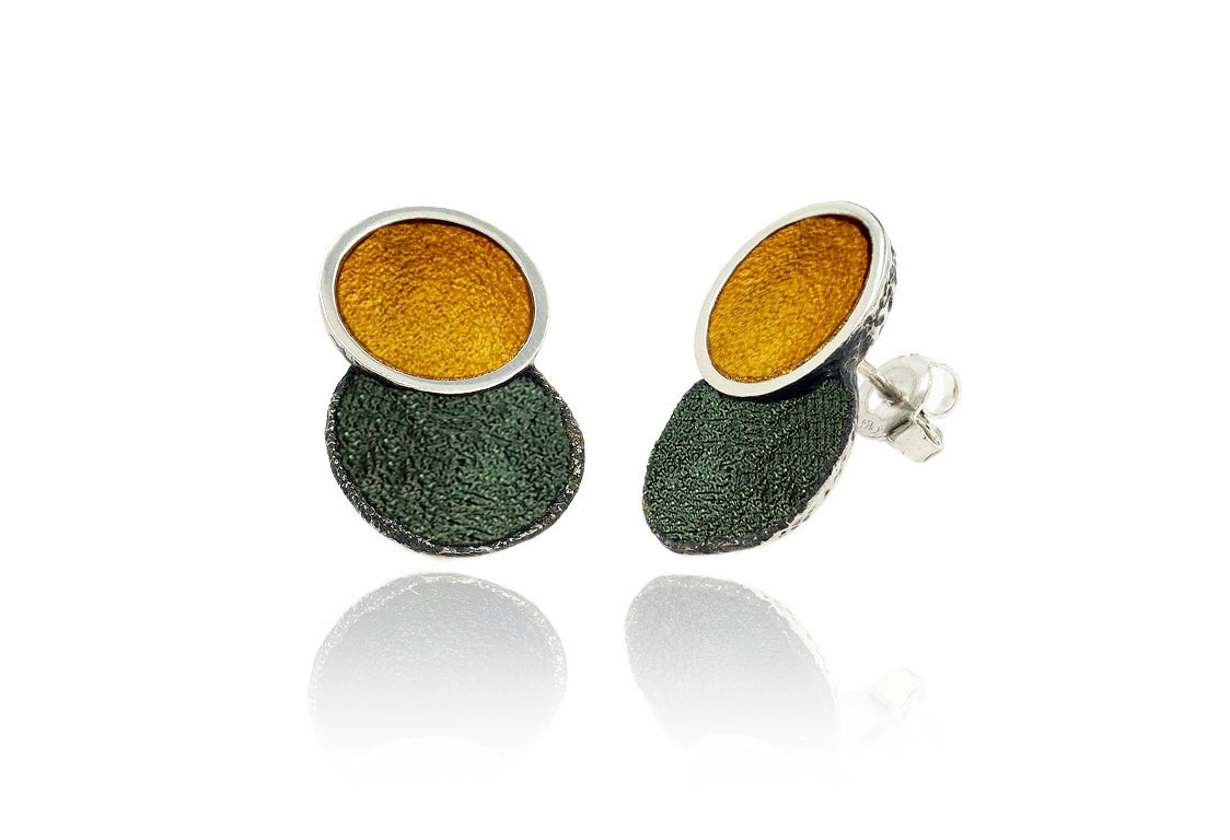 Arior Barcelona - Singular big green 2 round 23x14mm - 1144262XPP