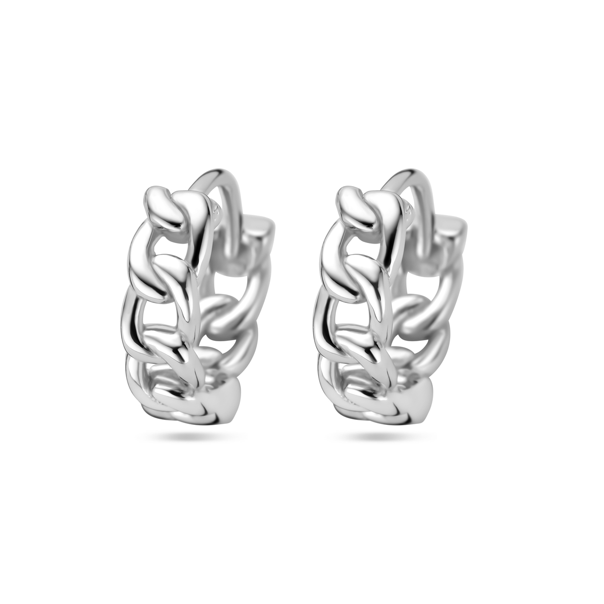 Beschrijving: Trendy gerhodineerd zilveren klapcreolen met een schakelmotief en een stevige scharniersluiting. De klapcreolen zijn goed te combineren met bijpassende sieraden uit onze collectie. Info: Gerhodineerd zilver is door de rhodiumlaag beter bestand tegen verkleuren en krassen.
Doelgroep: dames
Breedte: 3.5 mm