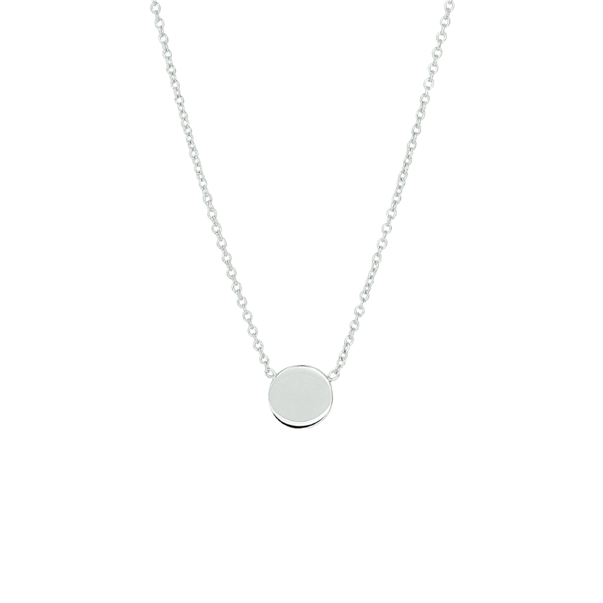 Beschrijving: Gerhodineerd zilveren anker collier uitgevoerd met een rondje van 8mm in diameter. Het collier heeft een draaglengte van 41cm met een extensie van 5cm en is voorzien van een karabijn sluiting. Het collier is te combineren met bijpassende sieraden uit onze collectie. Info: Gerhodineerd zilver is door de rhodiumlaag beter bestand tegen verkleuren en krassen.