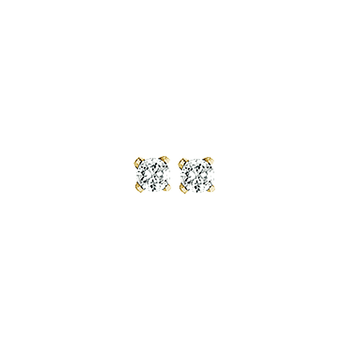Geelgoud oorknoppen met modelnummer 4000724 zijn verfijnde stud oorbellen van goud en zirkonia van 2.5mm. De briljant geslepen, transparante zirkonia's geven een sprankelende uitstraling. Deze stijlvolle, goudkleurige oorbellen zijn perfect voor dagelijks gebruik of speciale gelegenheden. Combineer met andere gouden sieraden voor een elegante look. Gewicht: 0.35 gram. Categorie: Juweel.