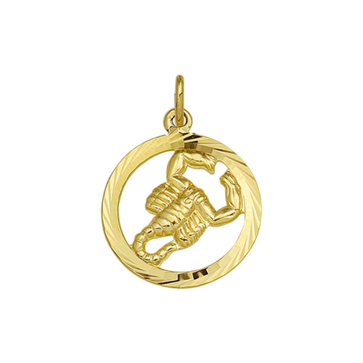Beschrijving: Schorpioenen staan bekend om hun wilskracht en vastberadenheid. Het staat in de sterren geschreven. Details: Geelgouden hanger met schorpioen sterrenbeeld met een diameter van 16mm.
Uniekenummer serie: 35766
Verpakt per: 1
Doelgroep: unisex
Breedte: 16 mm
Hoogte: 16 mm