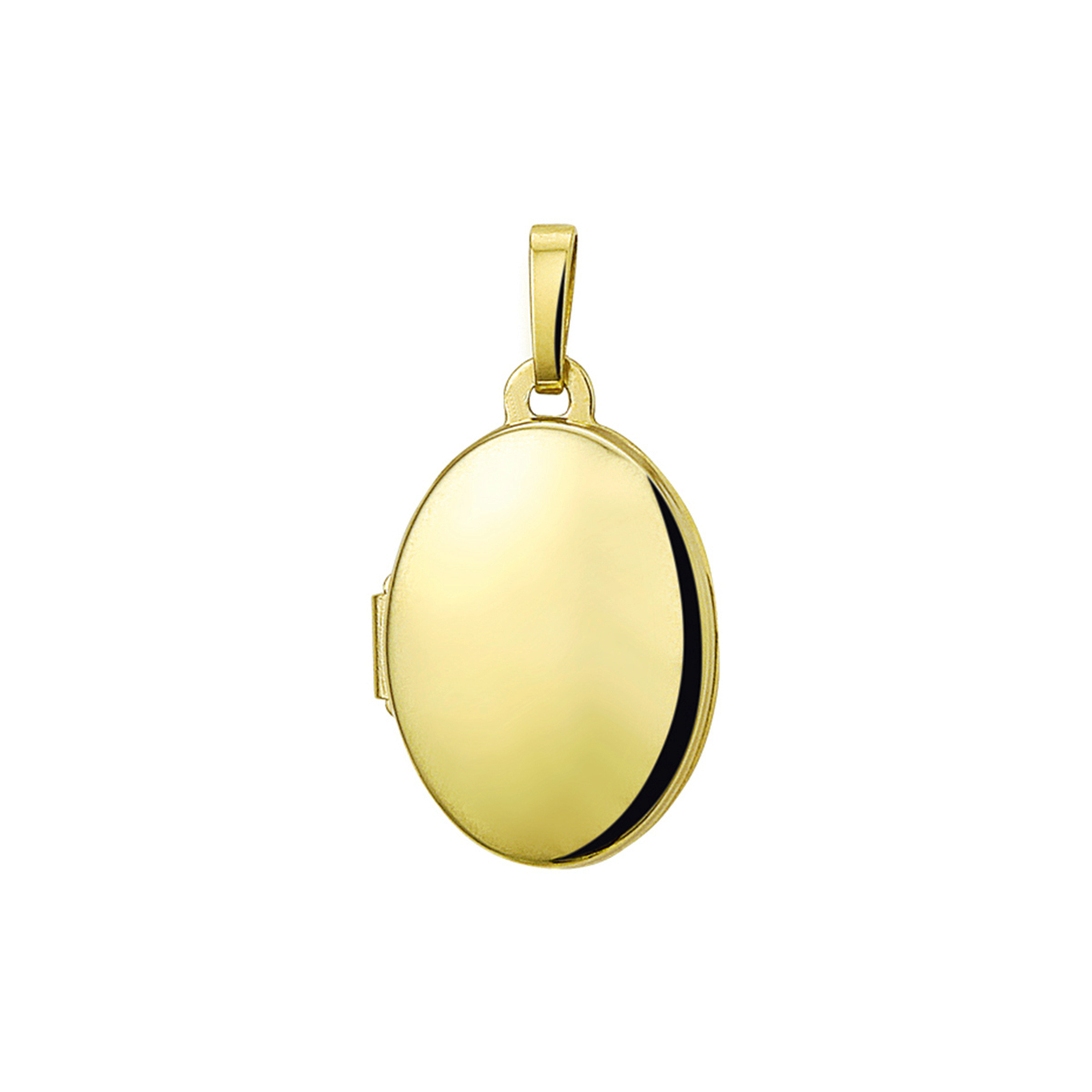 Beschrijving: Geelgouden medaillon met een poli afwerking. In het medaillon passen twee fotos. 
Uniekenummer serie: 29869
Verpakt per: 1
Doelgroep: dames
Breedte: 11 mm
Hoogte: 15 mm
