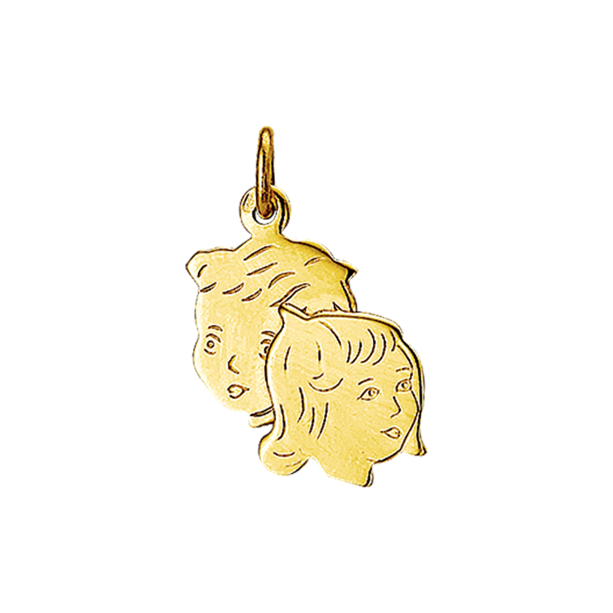 Beschrijving: Geelgouden hanger met een kinderhoofdje. 
Verpakt per: 1
Doelgroep: unisex
Breedte: 12 mm
Hoogte: 20 mm