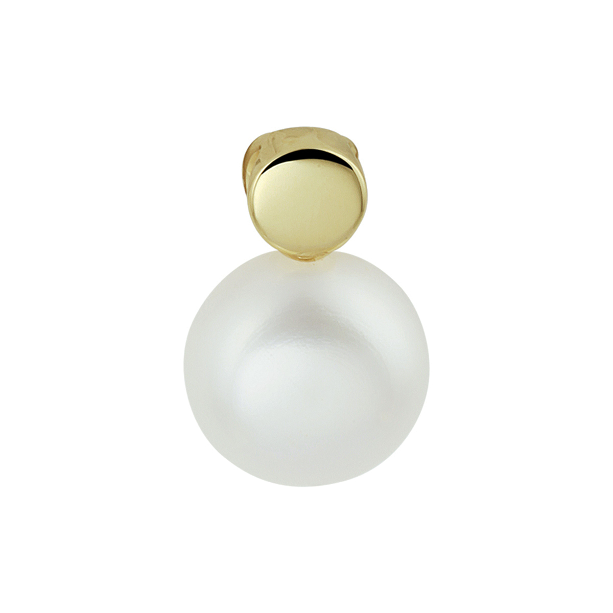 14k Geelgouden hanger uitgevoerd met een zoetwaterparel van 9.5mm. De hanger is goed te combineren met een bijpassend collier uit onze collectie.