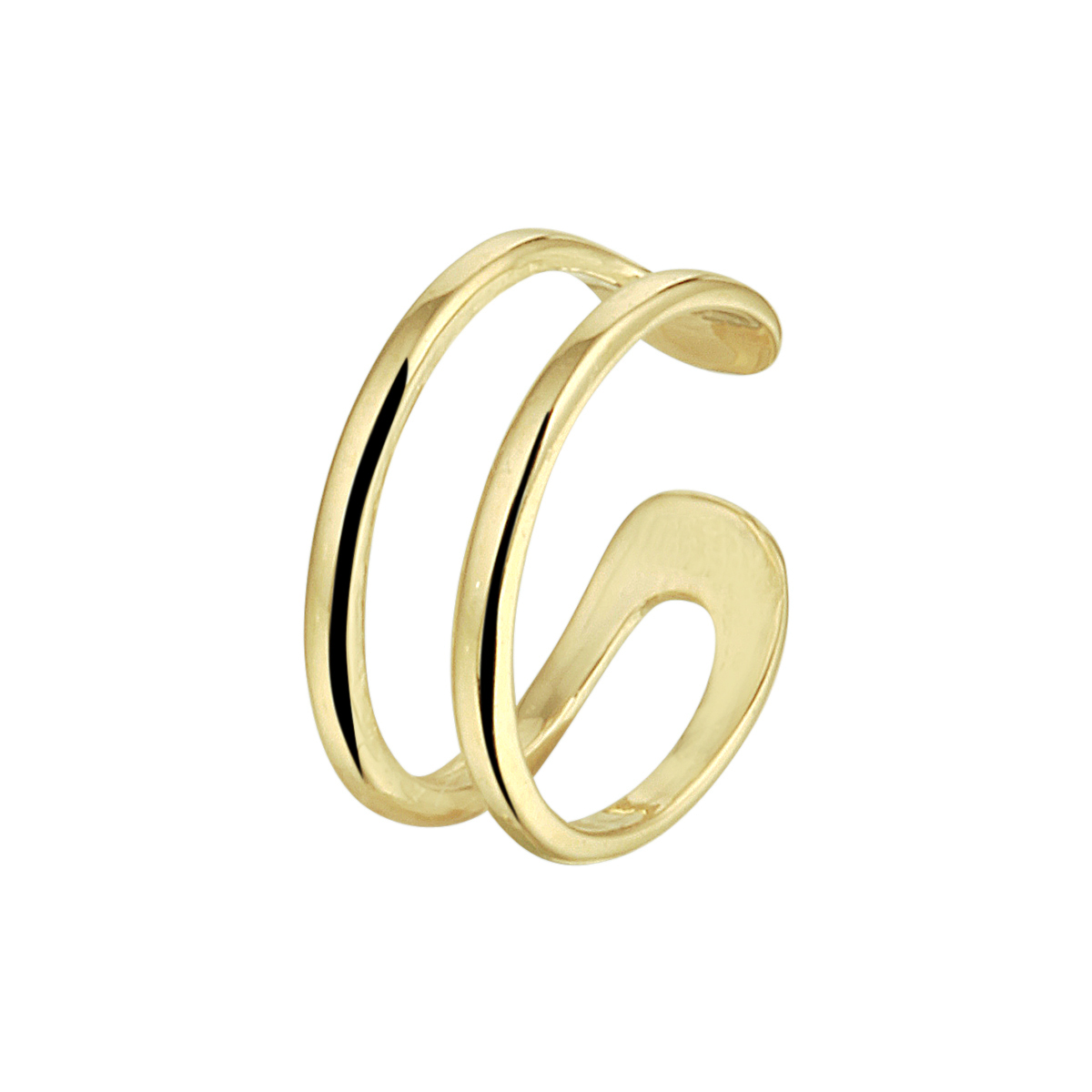 14krt gouden earcuff