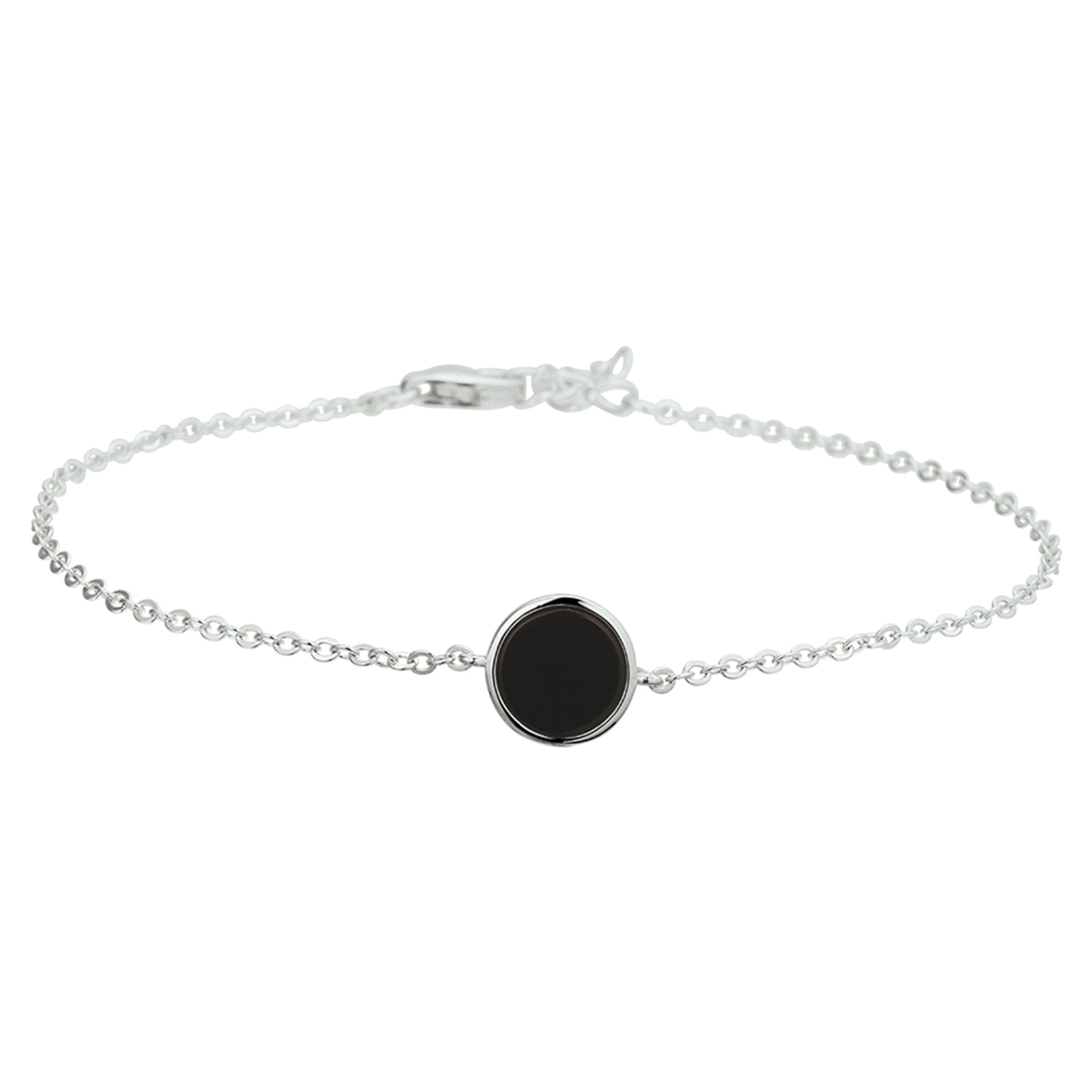 Beschrijving: Trendy gerhodineerd zilveren 1.7mm anker armband met een lengte van 17cm en een extensie van 2cm. De armband is uitgevoerd met onyx in een zetkast van 9.5mm. Tip: Combineer de armband met bijpassende sieraden uit onze collectie en maak zo een schitterende set!.
Verpakt per: 1
Doelgroep: dames
Kortste lengte: 17 mm
Langste lengte: 19 mm