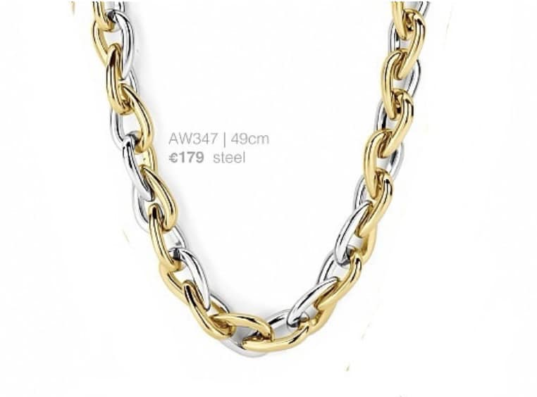 COLLIER IN BI-COLOR