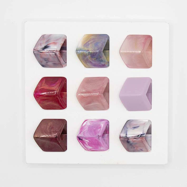 Display cubes roze prijs per stuk