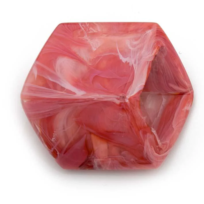 Cube Coral Glanzend