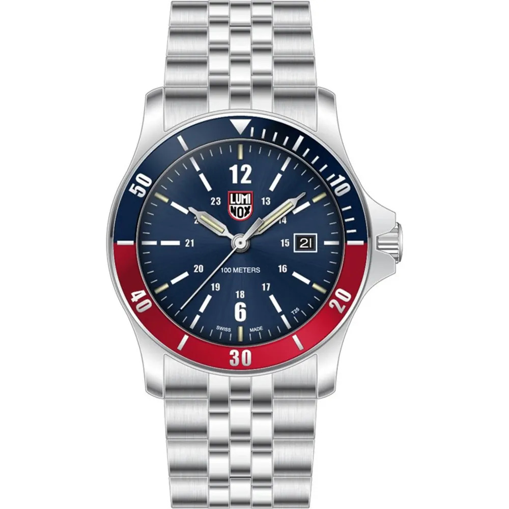 Luminox - Sport Timer, Quartz 42mm 100 meter WR, Saffierglas - XS.0914