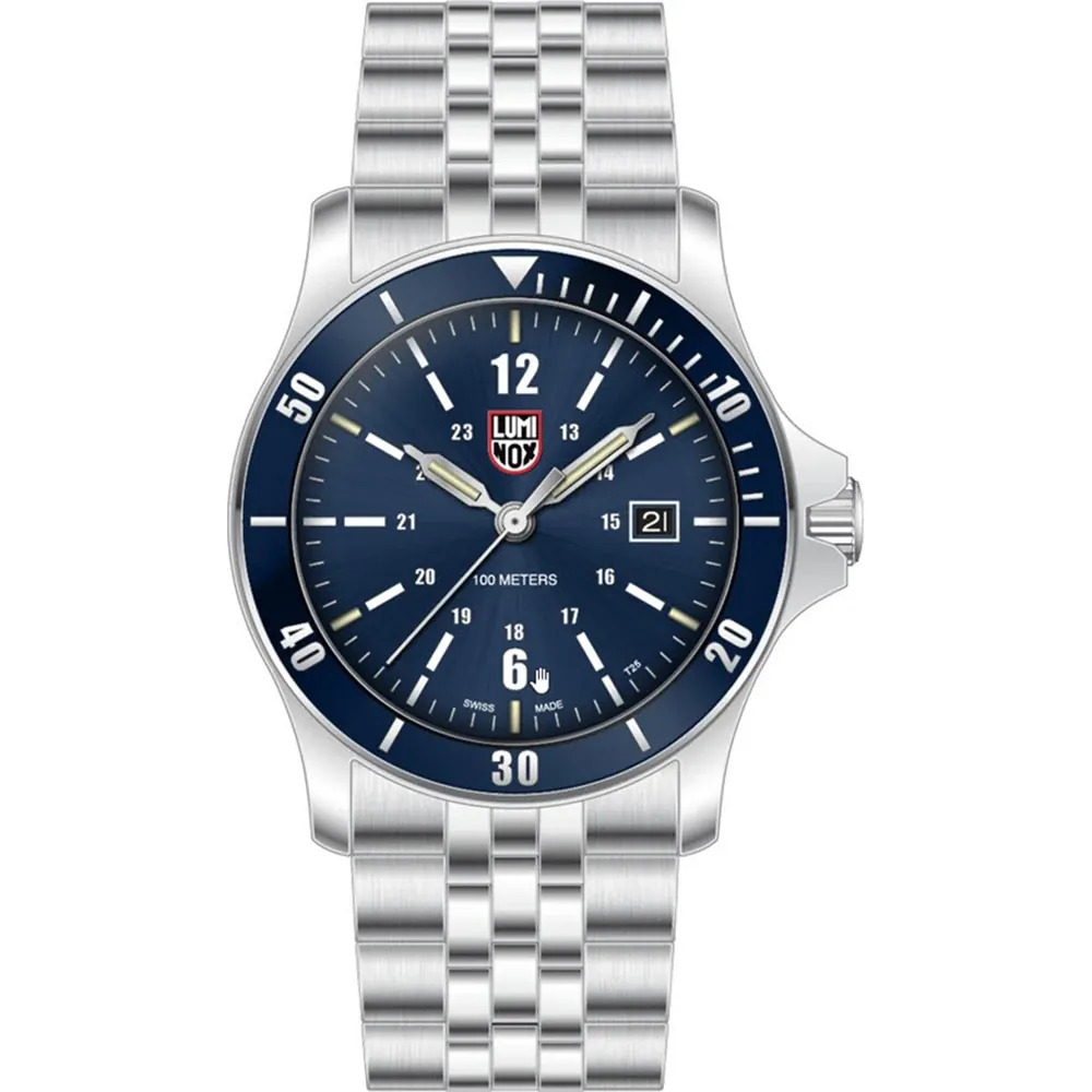 Luminox - Sport Timer, Quartz 42mm 100 meter WR, Saffierglas - XS.0913