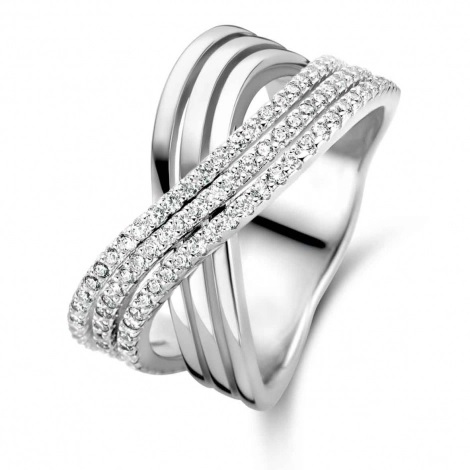 Ring in zilver 
Maat 62