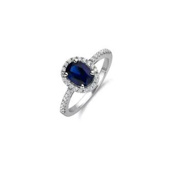 Ring in zilver 
Maat 62
