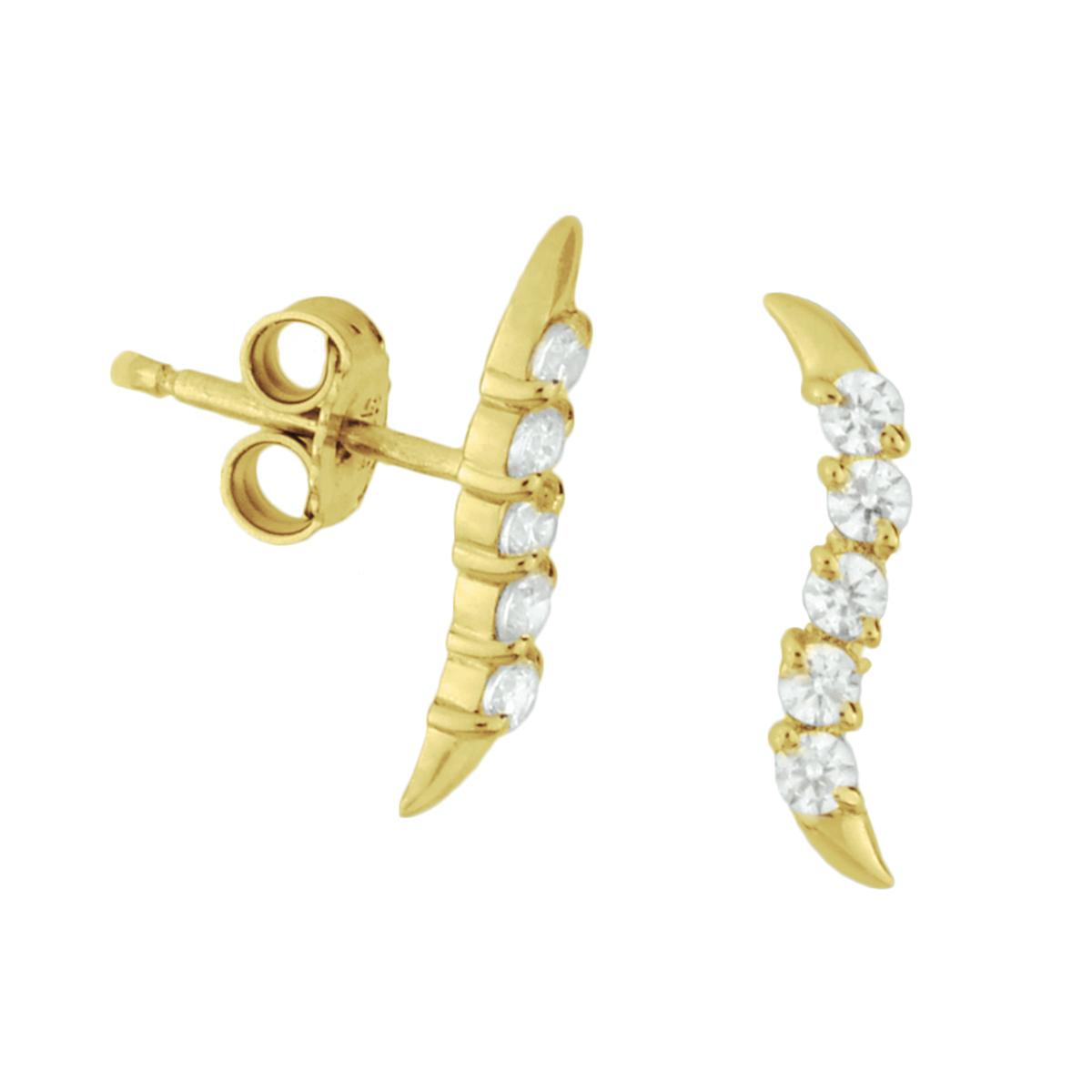 Deze chique geelgouden oorknoppen met een rij van zirkonia zijn perfect voor een speciale avond. Goed te combineren met andere sieraden en met deze oorknoppen erbij steel je de show!. De oorknoppen hebben een afmeting van 13 x 3.0mm.
Doelgroep: dames
Breedte: 3 mm
Hoogte: 13 mm
Zetting: alliance (rijzetting)