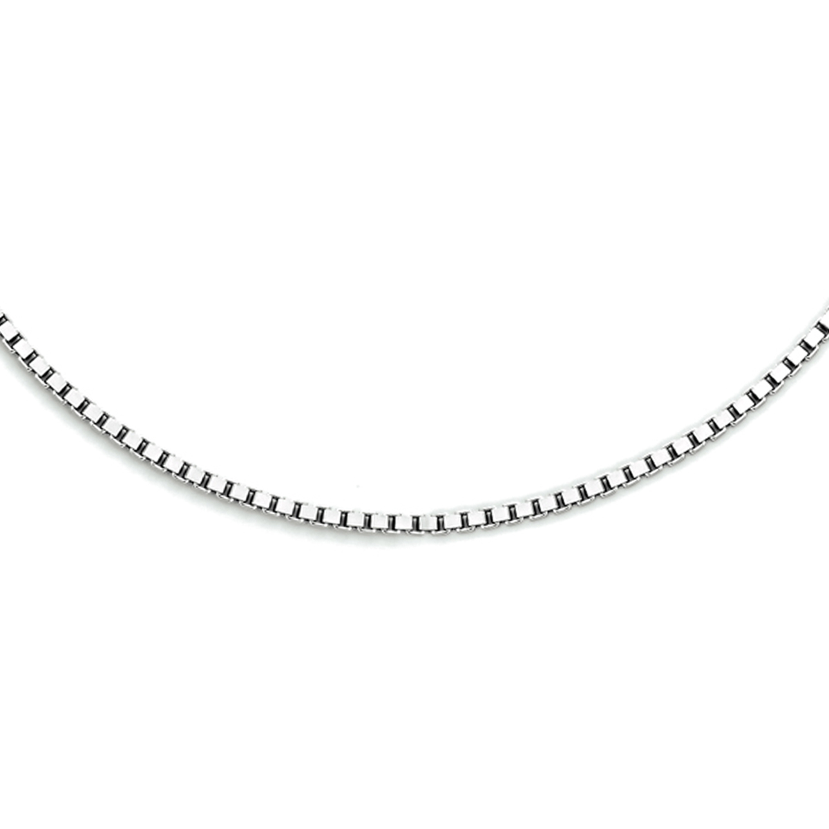 Gerhodineerd 925 zilveren collier met een schakelbreedte van 1.4mm. Het collier heeft een draaglengte van 45cm en een stevige karabijn sluiting.