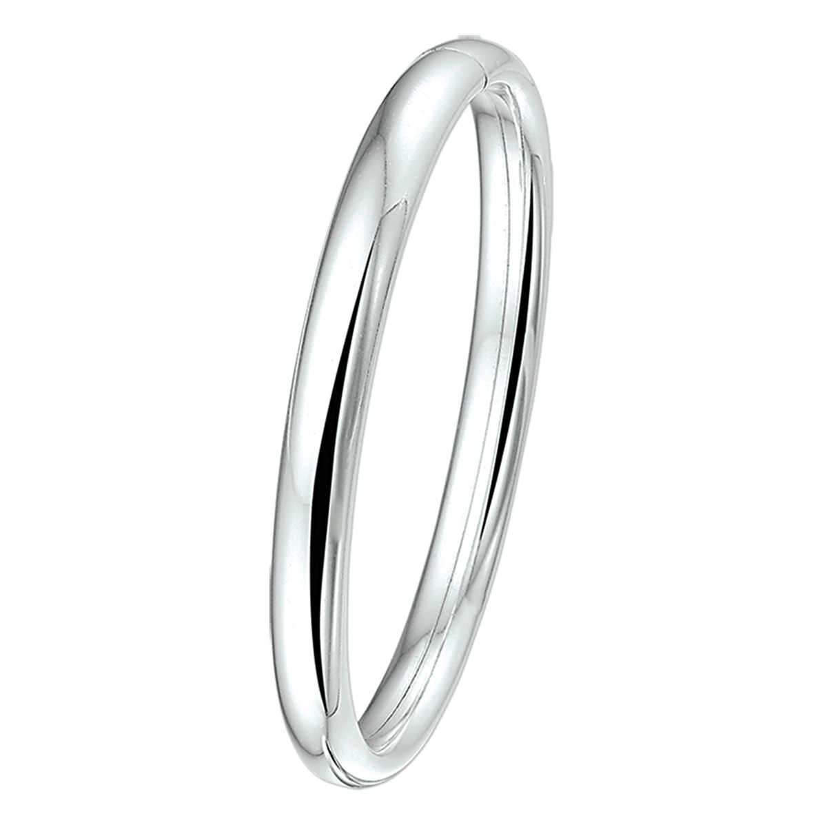 ZILVEREN BANGLE 8MM/60MM