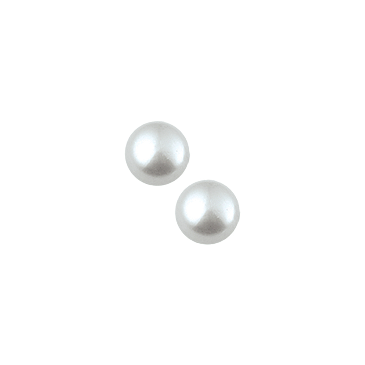 Zilveren oorknoppen met een witte imitatieparel.

Gender: dames