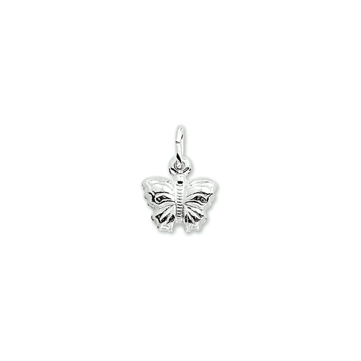 De hanger is gemaakt van gerhodineerd zilver en is zilverkleurig. Het is een sieraad voor dames.