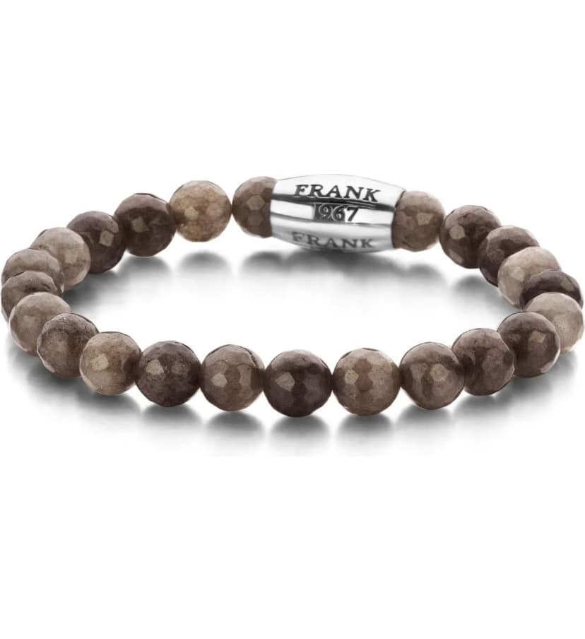 Heren armband met natuurstenen
