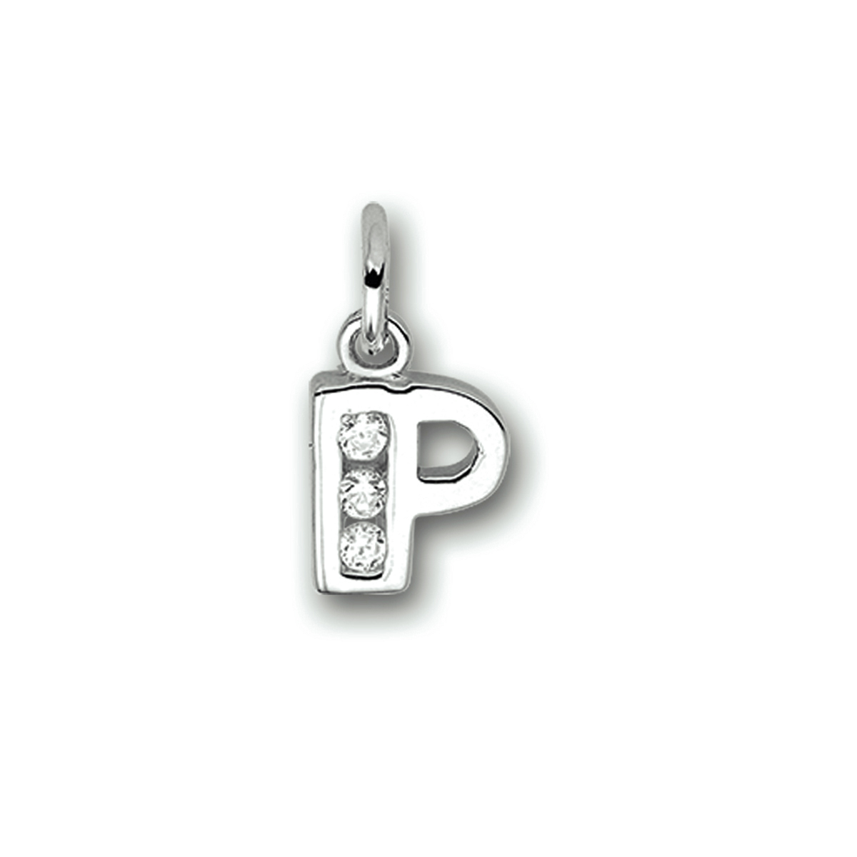 Gerhodineerd zilveren hanger letter P met een hoogte van 10mm en een breedte van 7mm. Uitgevoerd met een schitterende rij van zirkonia.
Uniekenummer serie: 33598
Verpakt per: 1
Doelgroep: unisex
Zetting: alliance (rail zetting)