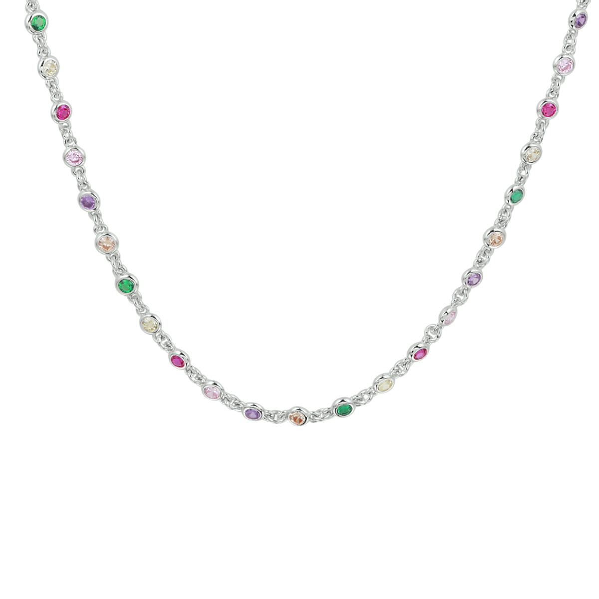 Collier zirkonia 3,0 mm 41 + 4 cm