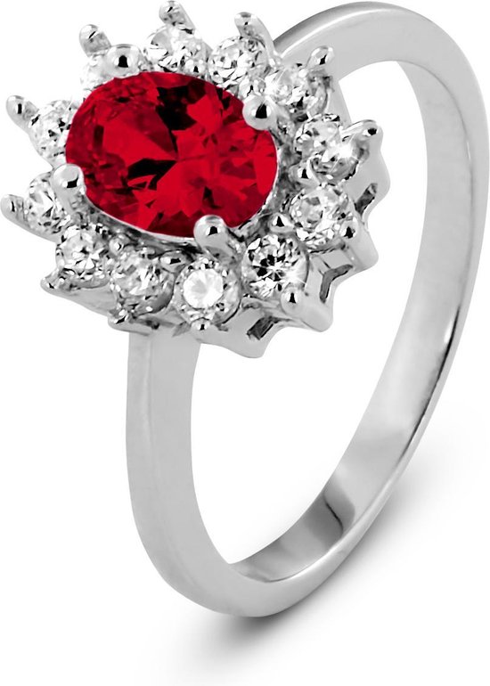 Ring in zilver maat 60