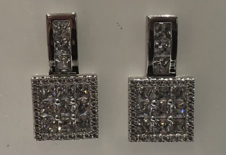 Oorbellen in zilver