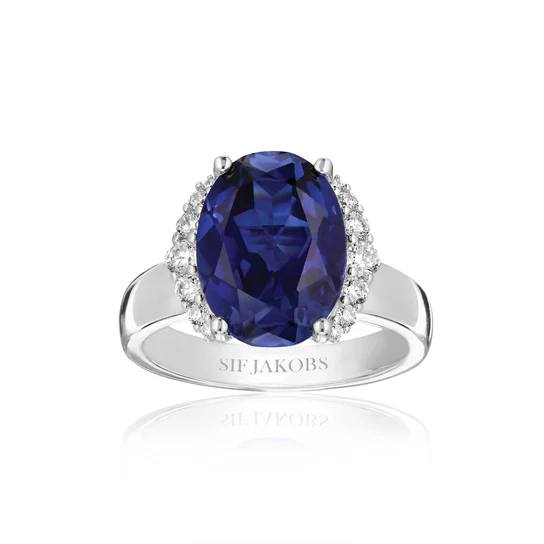 Ring in zilver maat 56