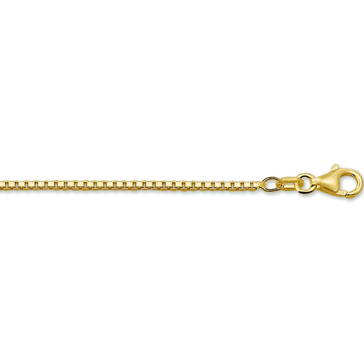 
Gouden lengtecollier venetiaans 60cm