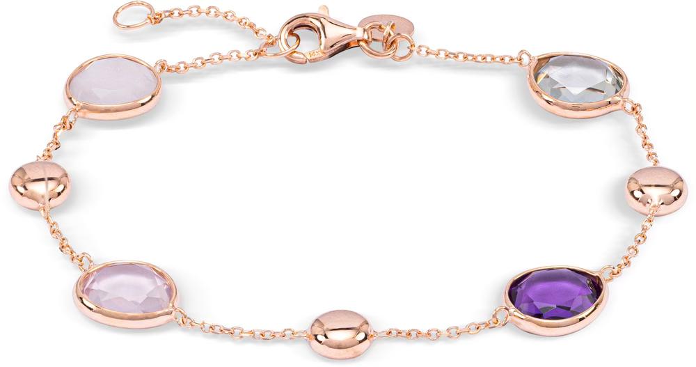 Armband in roze goud 14 k van het merk Monzario 