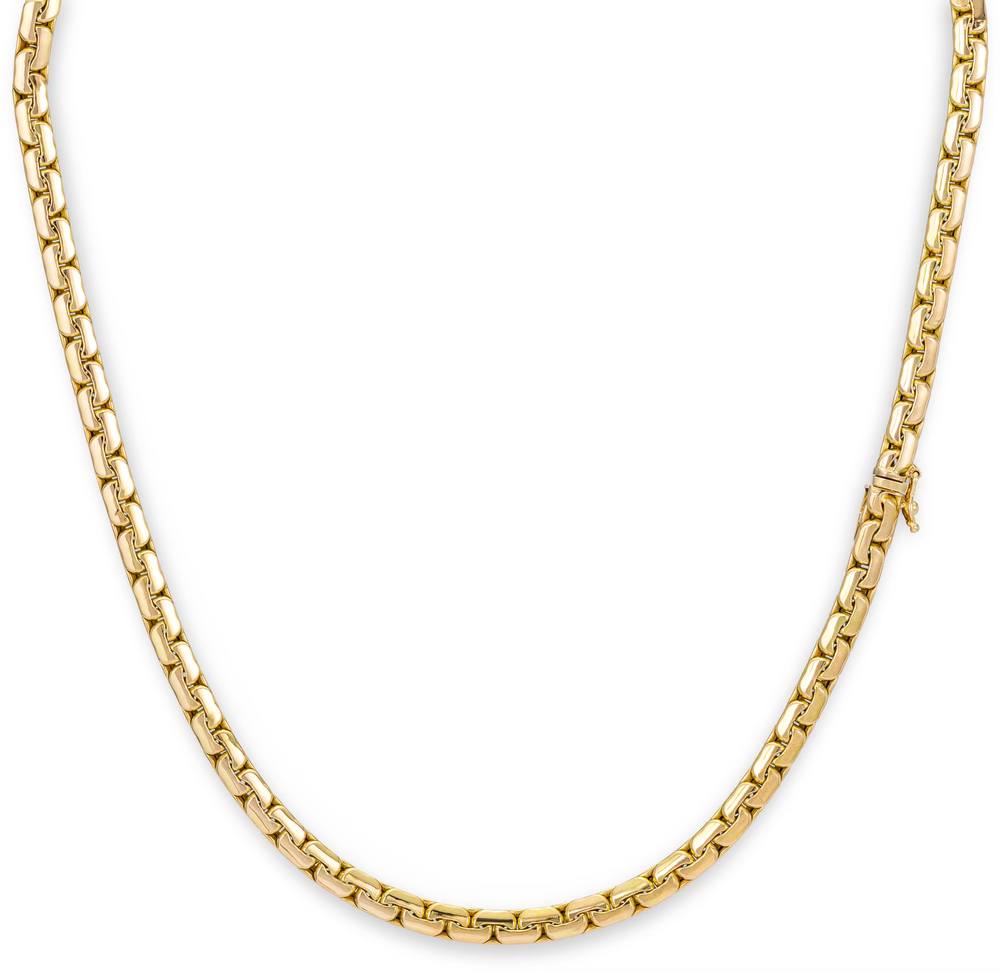 Collier in geel goud 14 k van het merk Monzario