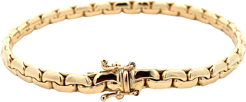 Armband in geel goud 14 k van het merk Monzario