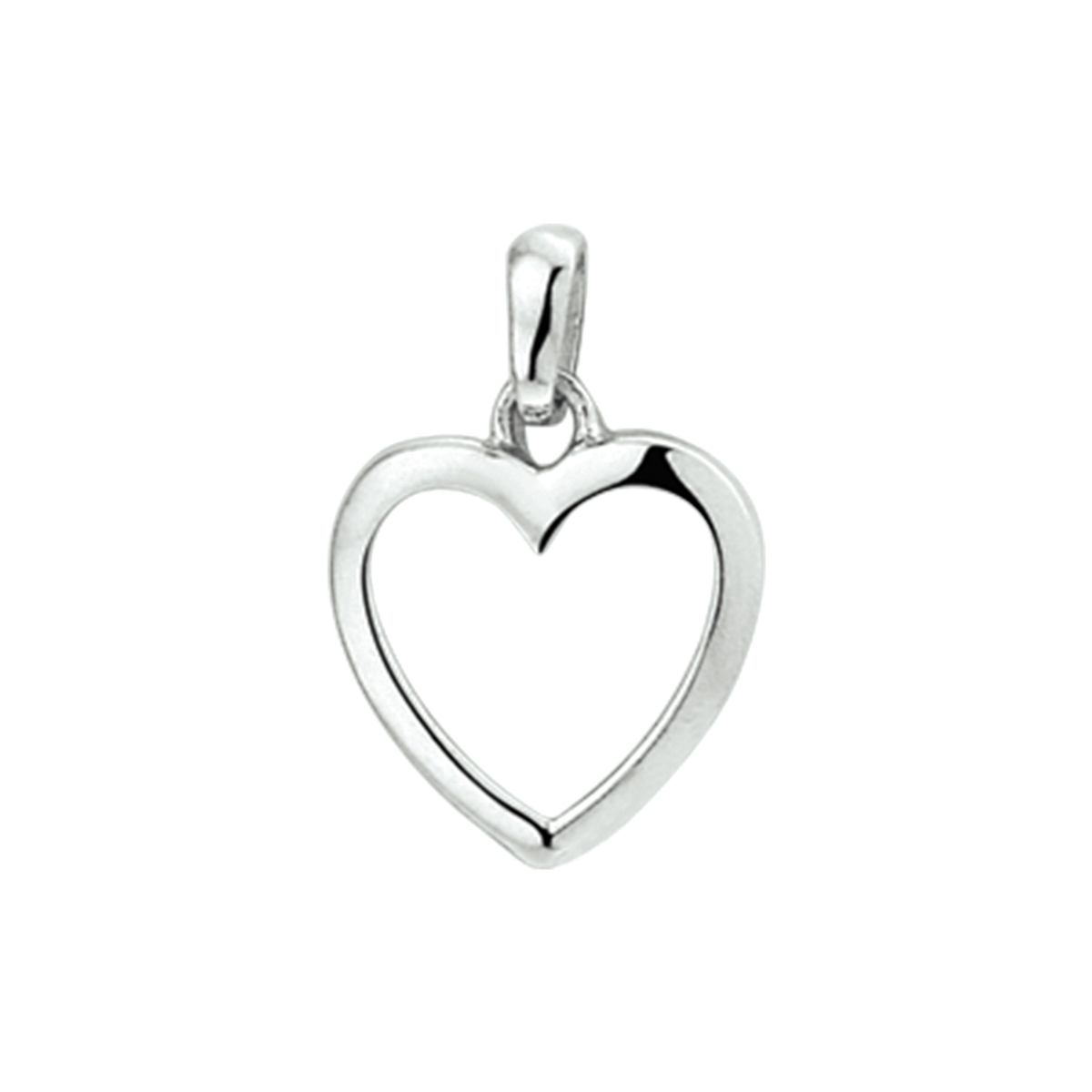 Beschrijving: Gerhodineerd zilveren hanger met een hart.
Verpakt per: 1
Doelgroep: dames
Breedte: 11.5 mm
Hoogte: 12 mm